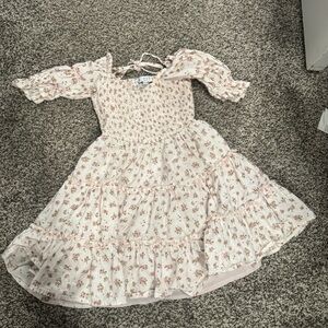 MADELINE Ivy City Co Pink Floral Kids Dress